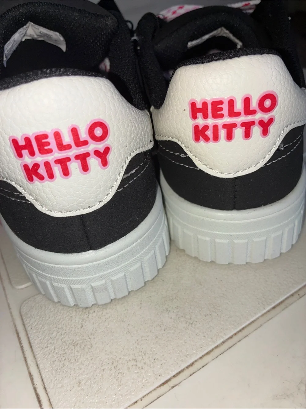 Hello Kitty Black Women Sneakers